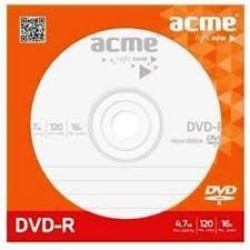 DVD-R MAXELL , ACME 4.7 Gb. 16X PAPÍRTASAKOS