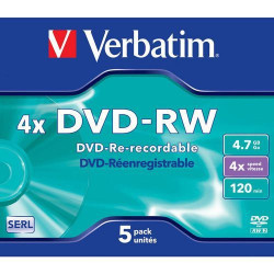 DVD-RW LEMEZ 4.7GB WERBATIM