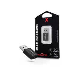 MAXLIFE USB TYPE-C - USB ADAPTER - MAXLIFE USB-C TO USB 3.0 ADAPTER - 5A - FEKET