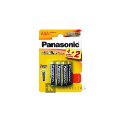 Panasonic LR03APB Alkaline Power AAA mikro 1.5V alkáli/tartós elemcsomag 6db/cso