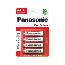 Panasonic RedZinc R06RZ/4BP AA/ceruza cink-mangán tartós elem 4 db/csomag