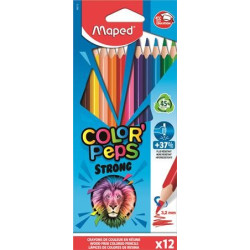 SZINES CERUZA MAPED COLOR PEPS STRONG 12-ES 862712
